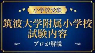 お茶の水女子大学附属小学校試験内容