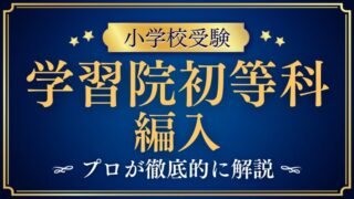 【学習院初等科】編入はできる？募集の有無・試験内容・注意点を徹底解説！
