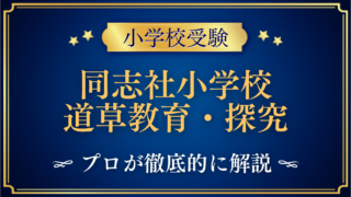 同志社小学校 道草教育・探究