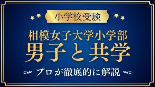 相模女子大学小学部 男子と共学