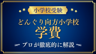 【どんぐり向方小学校】学費はいくら？入学金・授業料・寮費などをプロが解説