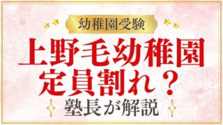 【上野毛幼稚園】定員割れ？｜最近の倍率・競争状況を解説