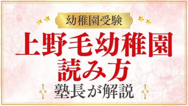 【上野毛幼稚園】難易度｜世田谷区内での位置づけを解説