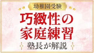 巧緻性の 家庭練習