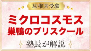 ミクロコスモスインターナショナルプリスクール巣鴨｜受験家庭が先に決めること