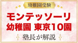 モンテッソーリの幼稚園 東京｜公式で確認できた10園