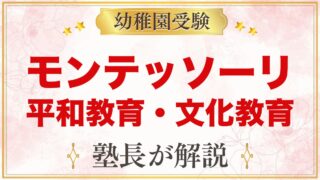 モンテッソーリの平和教育・文化教育とは？家庭でできること